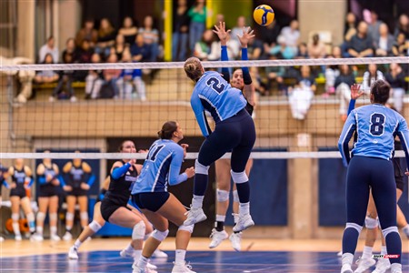 RSEQ 2024 Volleyball Fém - Université de Montréal (3) vs (2) UQAM - Reel 1