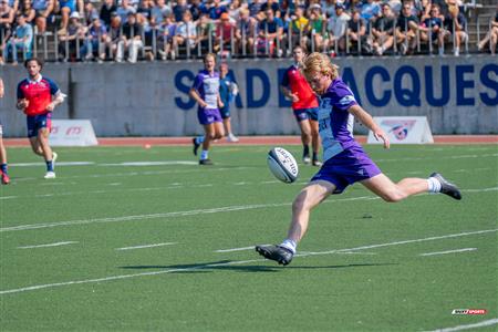 RSEQ 2024 - Rugby Univ. Masc - ETS (43) vs (10) Bishop's - 1st Half
