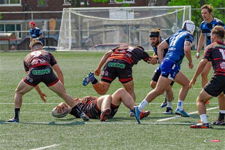 RQ 2024 - Super Ligue M - Parc Olympique (29) vs (15) Club de Rugby de Québec - 1ère mi-temps
