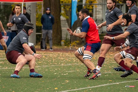 RSEQ 2024 - Finale Rugby Univ Masc - ETS (19) vs (14) Ottawa - 1 Mi-Temps Reel B