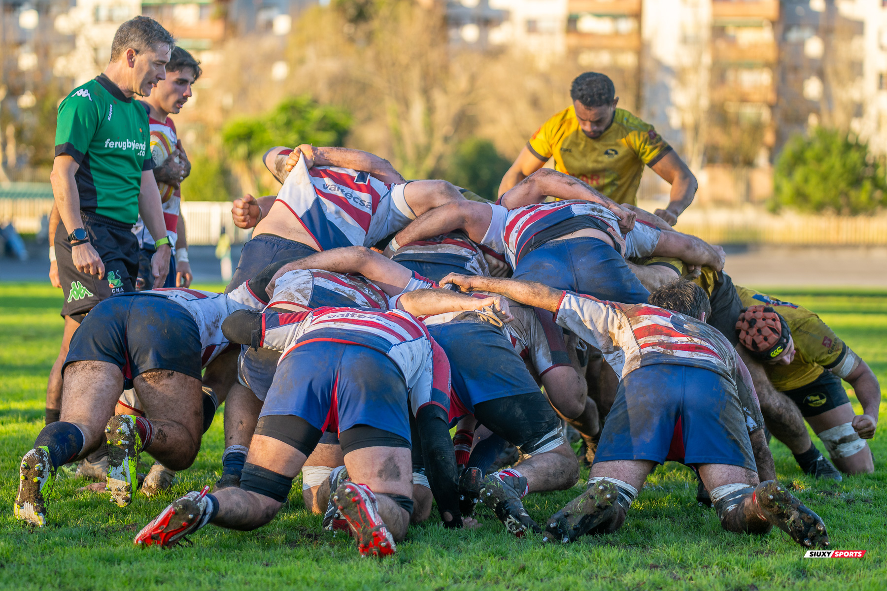 Anthony MATOTO -  Getxo Artea Rugby Taldea - Universitario Bilbao Rugby - Rugby - FER 2023 - DHB - Getxo Artea RT (19) vs (13) Universitario Bilbao Rugby (#FER23DHBGETUBR12) Photo by: Fredy Monfoto | Siuxy Sports 2023-12-16