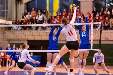 RSEQ - 2024 Volley F - U de Montréal (3) vs (2) U Laval