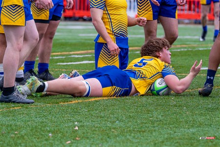 RSEQ 2024 - Final Rugby Masc CEGEP - John Abbott (48) vs (18) André Laurendeau - Second Half