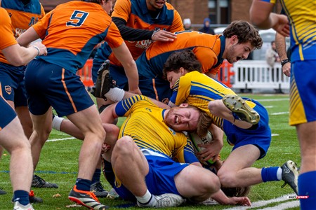 RSEQ 2024 - Final Rugby Masc CEGEP - John Abbott (48) vs (18) André Laurendeau - First Half