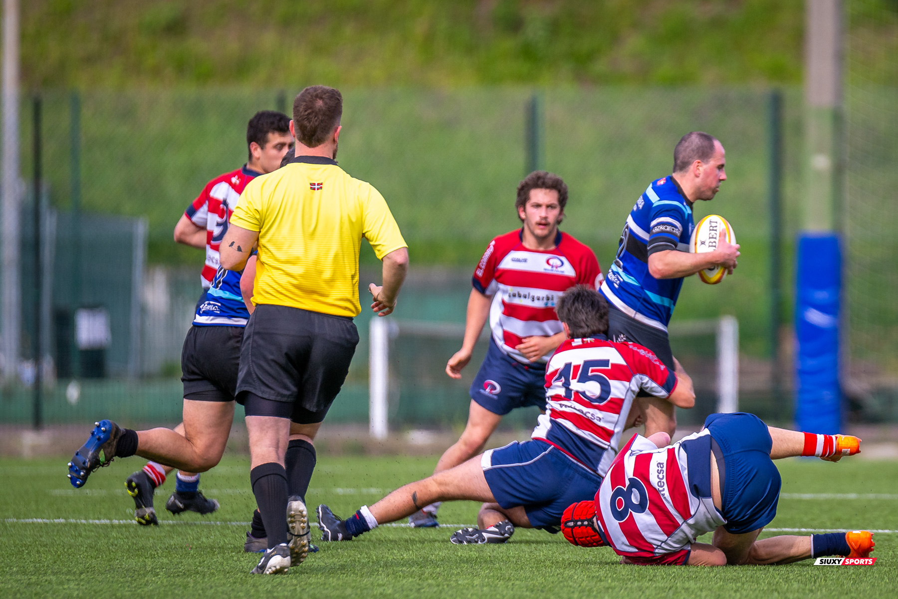  Universitario Bilbao Rugby - Baztan Rugby Taldea Menditarrak - Rugby - FVR 2024 - Semi Final - Universitario Bilbao Rugby (36) vs (10) Baztan RT (#FVR24UBRBRT04) Photo by: Fredy Monfoto | Siuxy Sports 2024-05-04