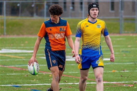 RSEQ 2024 - Final Rugby Masc CEGEP - John Abbott (48) vs (18) André Laurendeau - First Half