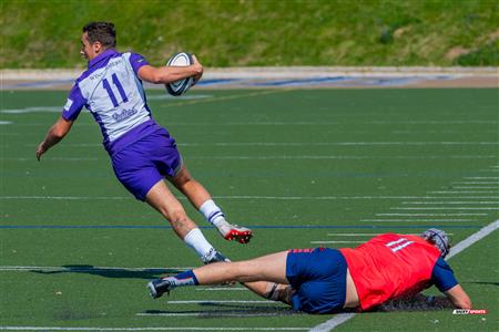 RSEQ 2024 - Rugby Univ. Masc - ETS (43) vs (10) Bishop's - 1st Half
