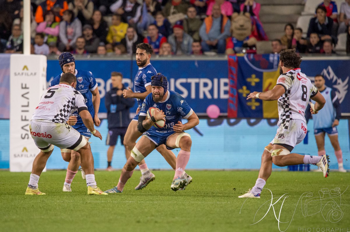  FC Grenoble Rugby - Valence Romans DR - Rugby - PRO D2 2024 - FC Grenoble (44) vs (22) Valence Romans DR (#PROD224FCGVRDR10) Photo by: Karine Valentin | Siuxy Sports 2024-10-11