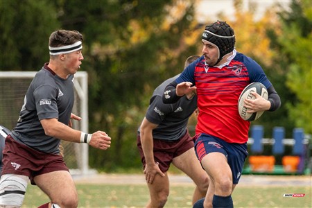 RSEQ 2024 - Finale Rugby Univ Masc - ETS (19) vs (14) Ottawa - 2 Mi-Temps Reel A