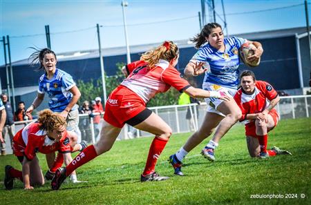 FFR 2024 - Fed 2 Fém - USAP XV (55) vs (7) RO Castelnaudary    