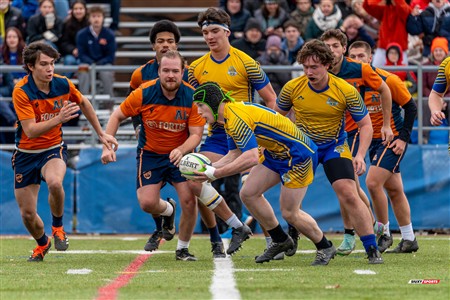 RSEQ 2024 - Final Rugby Masc CEGEP - John Abbott (48) vs (18) André Laurendeau - First Half