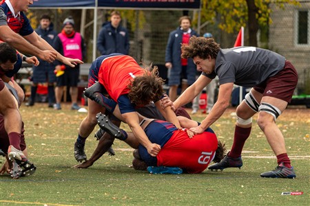 RSEQ 2024 - Finale Rugby Univ Masc - ETS (19) vs (14) Ottawa - 2 Mi-Temps Reel B