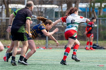 RQ 2024 - Match Pré-Saison - Rugby Club Montréal (10) vs (41) Town of Mount Royal - F