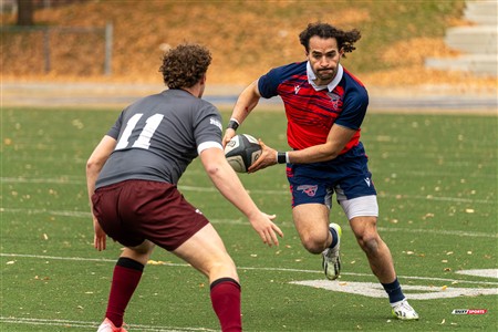 RSEQ 2024 - Finale Rugby Univ Masc - ETS (19) vs (14) Ottawa - 1 Mi-Temps Reel A