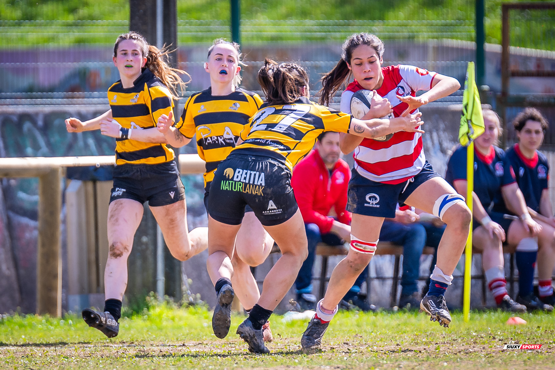  Elorrio Rugby Taldea - Universitario Bilbao Rugby - Rugby - FER 2024 - Sr Fem - Elorrio RT vs Universitario Bilbao Rugby - Neskak (#FER24ERTUBR03) Photo by: Fredy Monfoto | Siuxy Sports 2024-03-17