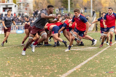 RSEQ 2024 - Finale Rugby Univ Masc - ETS (19) vs (14) Ottawa - 2 Mi-Temps Reel B