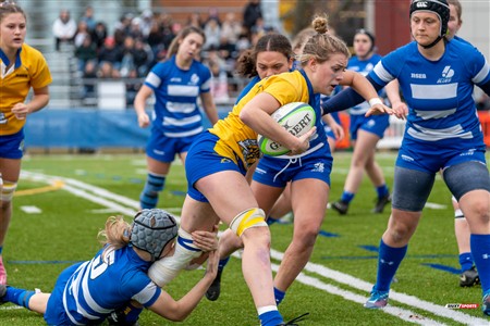 RSEQ 2024 - Final Rugby Fem CEGEP - John Abbott (12) vs (21) Dawson - Second Half