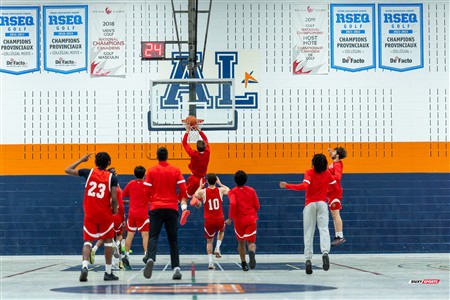 RSEQ 2024 - Basketball M D2 - André Laurendeau (74) vs (81) Vanier - 1st half