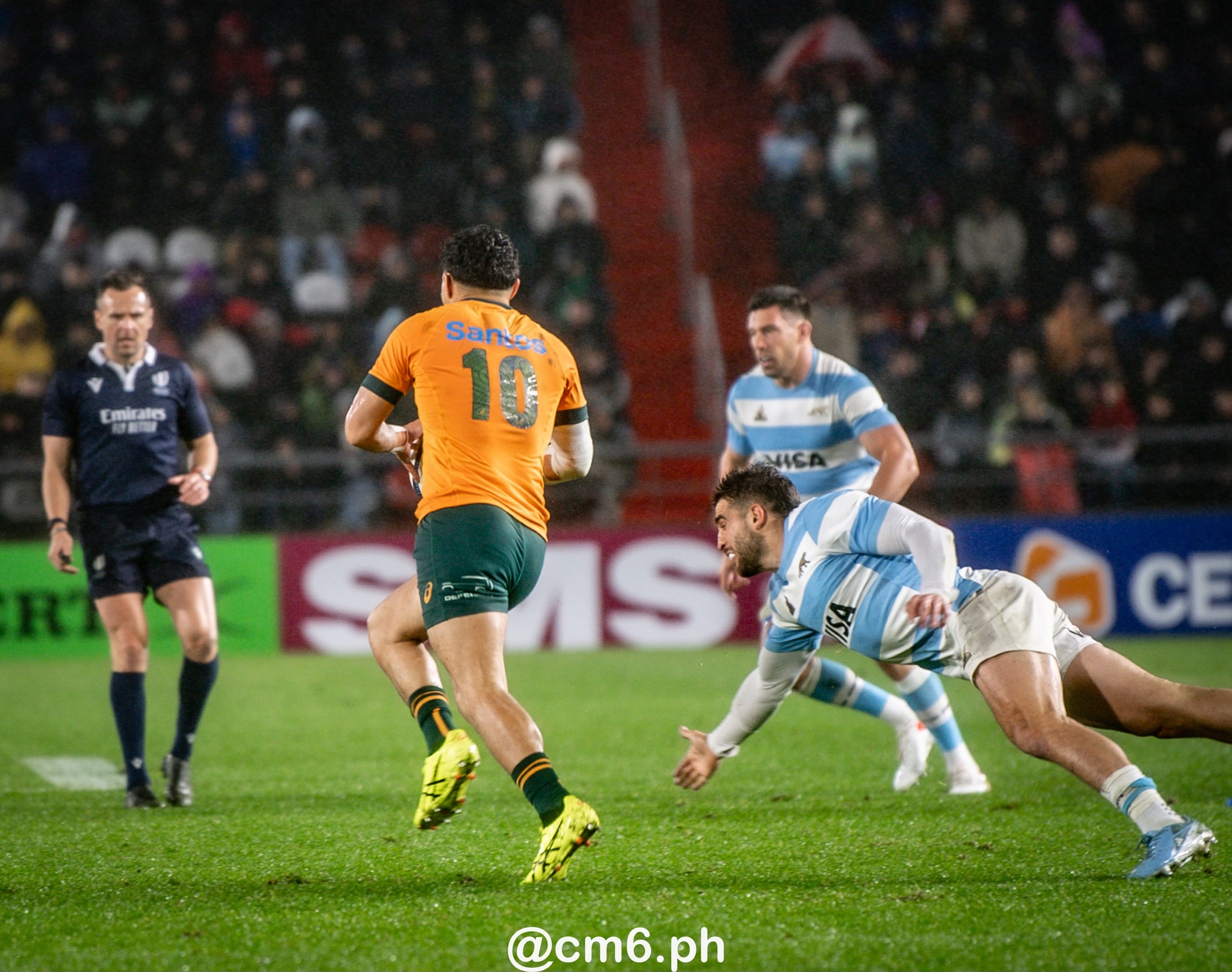  Selección Argentina de Rugby XV - Australia national rugby union team (M) - Rugby - Rugby Championship 2024 - Argentina Pumas (19) vs (20) Australia Wallabies (#CHAMP24R3ARGAUS) Photo by: Christian Mas | Siuxy Sports 2024-08-31