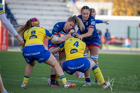 FFR 2024 Elite 1 Fém - ASM Romagnat (32) vs (8) Amazones FC Grenoble 