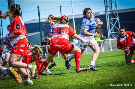 FFR 2024 - Fed 2 Fém - USAP XV (55) vs (7) RO Castelnaudary    