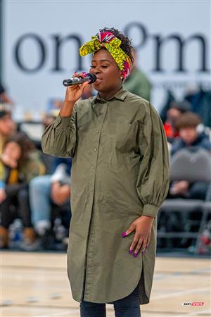 BSL - Montreal Toundra vs Frederick Flying Cows - Before game and half time show