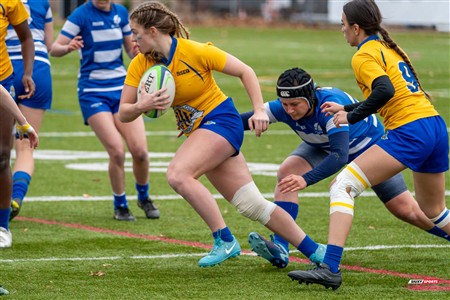 RSEQ 2024 - Final Rugby Fem CEGEP - John Abbott (12) vs (21) Dawson - First Half