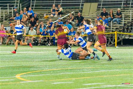 RSEQ 2024 - Rugby Univ. Fém - Concordia U. (22) vs (15) Université de Montréal