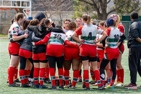 RQ 2024 - Match Pré-Saison - Rugby Club Montréal (10) vs (41) Town of Mount Royal - F