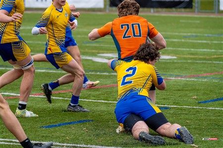 RSEQ 2024 - Final Rugby Masc CEGEP - John Abbott (48) vs (18) André Laurendeau - First Half