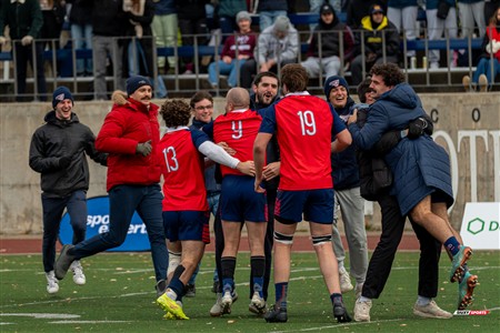 RSEQ 2024 - Finale Rugby Univ Masc - ETS vs Ottawa - Célébrations