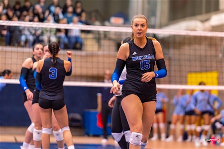 RSEQ 2024 Volleyball Fém - Université de Montréal (3) vs (2) UQAM - Reel 2