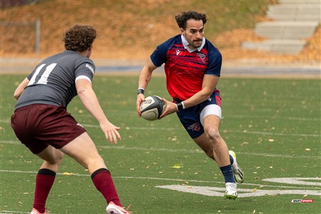 RSEQ 2024 - Finale Rugby Univ Masc - ETS (19) vs (14) Ottawa - 1 Mi-Temps Reel A