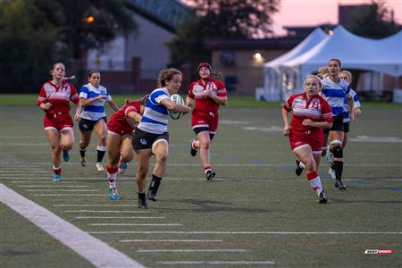 RSEQ 2024 - Rugby Univ F - Université de Montréal (41) vs (7) McGill University