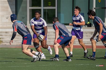 Rugby Univ. Masc. Dével. - ETS (25) vs (0) Bishop's