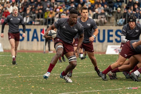 RSEQ 2024 - Finale Rugby Univ Masc - ETS (19) vs (14) Ottawa - 2 Mi-Temps Reel B