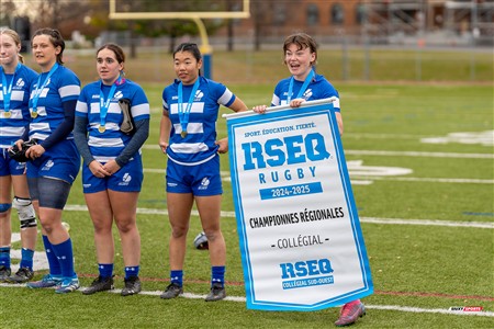RSEQ 2024 - Final Rugby Fem CEGEP - John Abbott vs Dawson - After Match