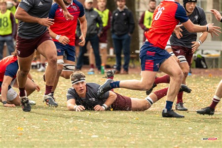 RSEQ 2024 - Finale Rugby Univ Masc - ETS (19) vs (14) Ottawa - 2 Mi-Temps Reel B