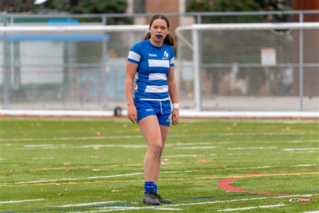 RSEQ 2024 - Final Rugby Fem CEGEP - John Abbott (12) vs (21) Dawson - First Half