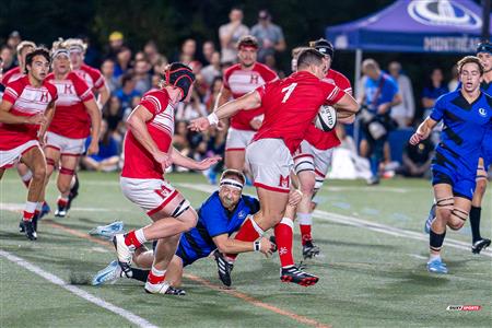 RSEQ 2024 - Rugby M - Université de Montréal (6) vs (24) McGill University