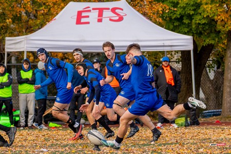 RSEQ 2024 - Rugby démi finale M - ETS (53) vs (13) UdM 