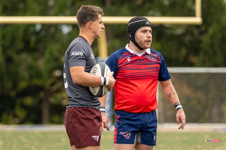 RSEQ 2024 - Finale Rugby Univ Masc - ETS (19) vs (14) Ottawa - 2 Mi-Temps Reel A