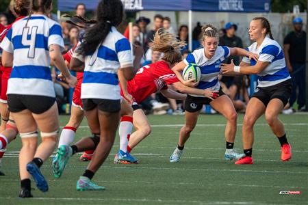 RSEQ 2024 - Rugby Univ F - Université de Montréal (41) vs (7) McGill University