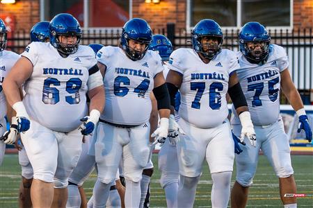 RSEQ 2024 Football - McGill Redbirds (8) vs (47) Université de Montréal Carabins