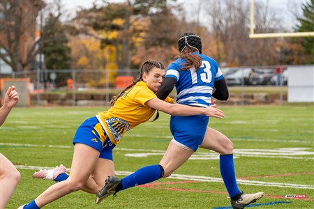 RSEQ 2024 - Final Rugby Fem CEGEP - John Abbott (12) vs (21) Dawson - First Half