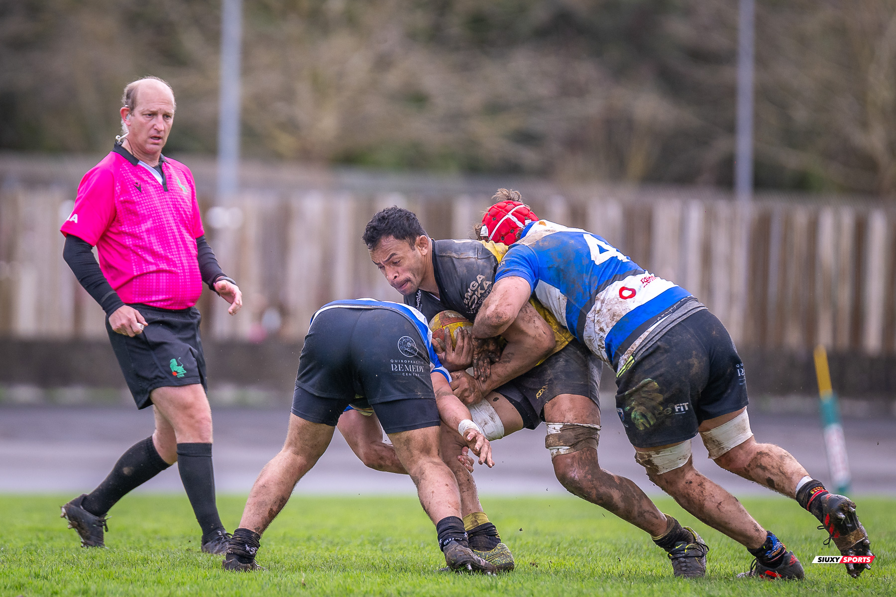 Anthony MATOTO -  Getxo Artea Rugby Taldea - Club de Rugby Sant Cugat - Rugby - Élite Div Honor B masculina - Getxo (17) vs (5) Sant Cugat (#E24DBMGETSC03) Photo by: Fredy Monfoto | Siuxy Sports 2024-03-03