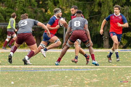 RSEQ 2024 - Finale Rugby Univ Masc - ETS (19) vs (14) Ottawa - 2 Mi-Temps Reel A