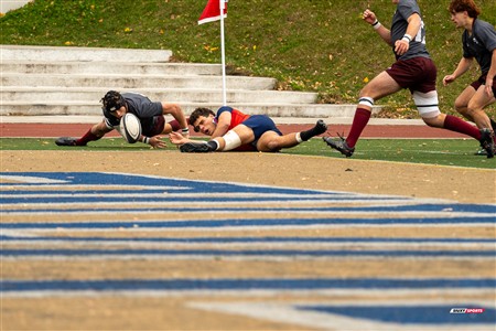 RSEQ 2024 - Finale Rugby Univ Masc - ETS (19) vs (14) Ottawa - 2 Mi-Temps Reel A