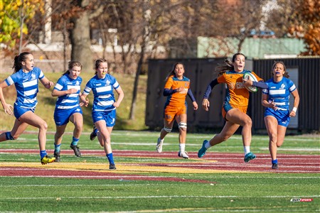 RSEQ 2024 - Démi Finale Rugby Fem Cegep - André Laurendeau (31) vs (43) Dawson