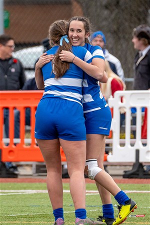 RSEQ 2024 - Final Rugby Fem CEGEP - John Abbott (12) vs (21) Dawson - First Half